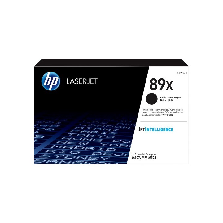 hp cartucho de toner original laserjet 89x negro de alta capacidad