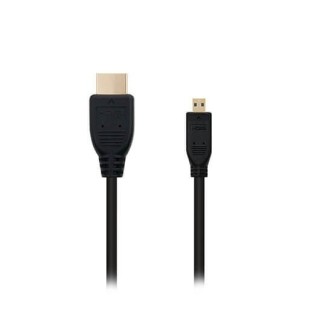 nanocable cable micro hdmi tipo d a hdmi tipo a nanocable 1.8m negro 1.8m -  macho a macho -  alta v