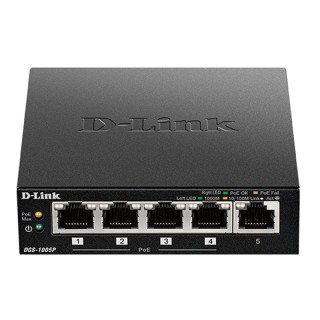d-link dgs-1005p switch 5xgb 4xpoe