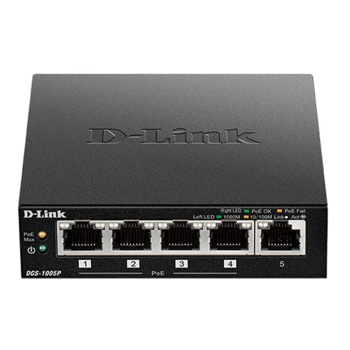 d-link dgs-1005p switch 5xgb 4xpoe