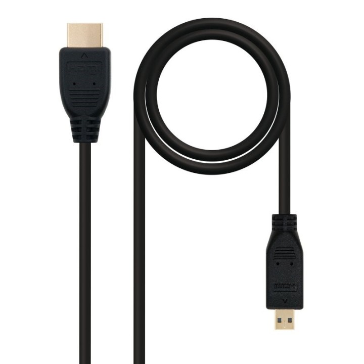 nanocable cable micro hdmi 1.4  a/m-d/m 0.8 m