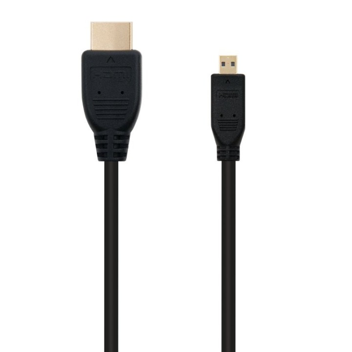 nanocable cable micro hdmi 1.4  a/m-d/m 0.8 m
