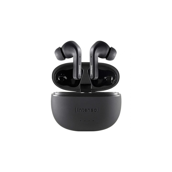 intenso auriculares bluetooth intenso buds t300a tws con anc negro inalambrico