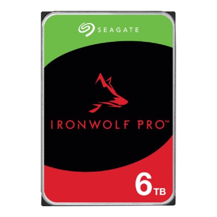 seagate disco duro interno hdd seagate ironwolf pro nas st6000nt001 6tb 3.5pulgadas 7200rpm -  256mb