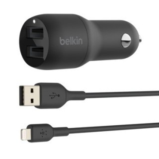 belkin boostâcharge smartphone negro encendedor de cigarrillos auto
