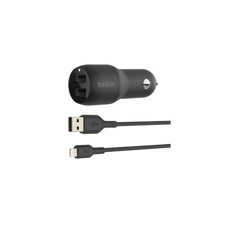 belkin boostâcharge smartphone negro encendedor de cigarrillos auto