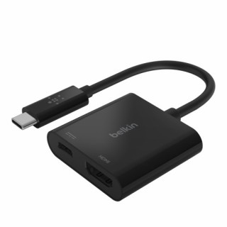 belkin avc002btbk base para portatil y replicador de puertos usb 3.2 gen 1 (3.1 gen 1) type-c negro