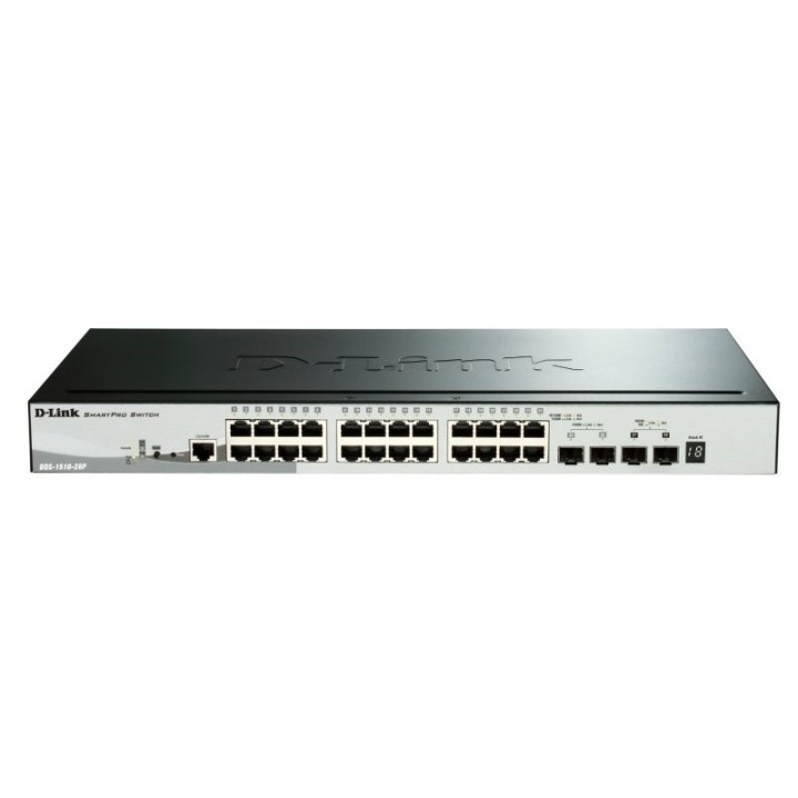 d-link dgs-1510-28p/e switch l2 24xgb poe 2xsfp+
