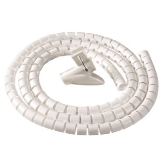 fellowes cablezip piso tubo flexible para proteccion de cables blanco 1 pieza(s)