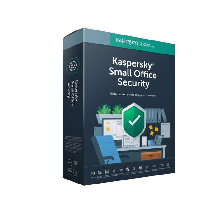 kaspersky antivirus kaspersky small office servidor + 10 usuarios 1 a?o en caja