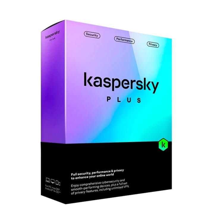 kaspersky antivirus kaspersky plus 5 dispositivos 1 a?o en caja