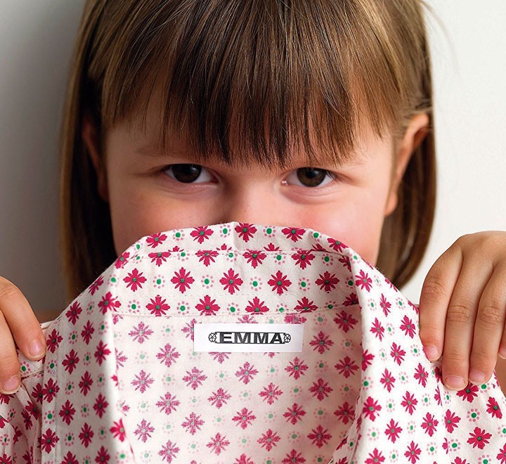 cinta dymo letratag ropa 12mmx2m ng/bl 18769