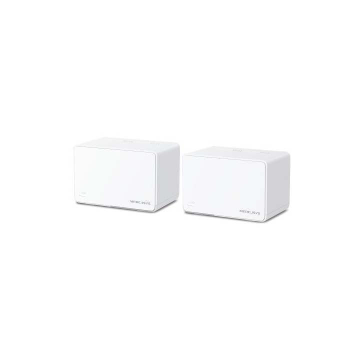 mercusys halo h80x(2-pack) doble banda (2,4 ghz / 5 ghz) wi-fi 6 (802.11ax) blanco 3 interno