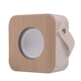 mars gaming ms-eco altavoz bluetooth 5.1 ecologico material organico wheat straw y bambu tamano comp