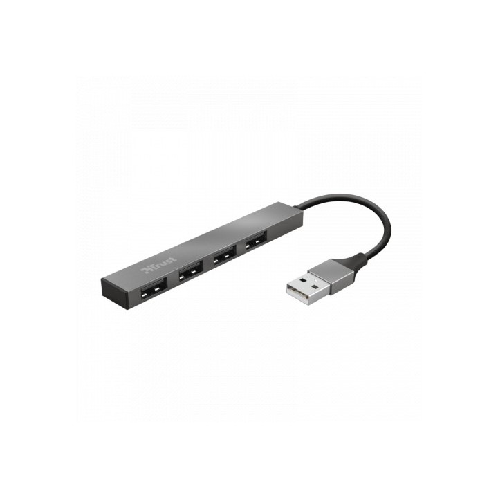 trust halyx usb 2.0 480 mbit/s aluminio