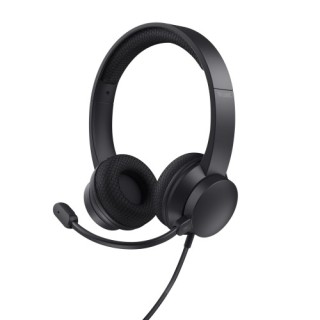 trust ayda auriculares alambrico diadema llamadas/musica usb tipo a negro