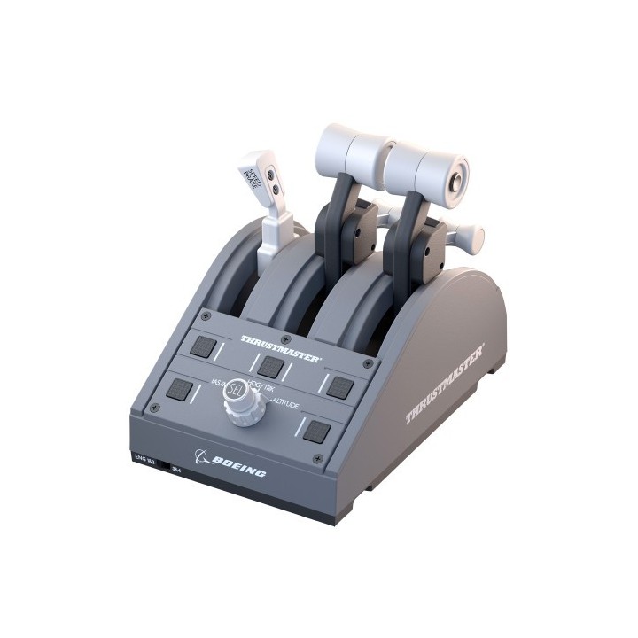 thrustmaster tca quadrant boeing x box series et pc double manette des gaz - att gris usb palanca de