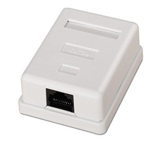 nanocable roseta superficie cat.6 utp 1 toma