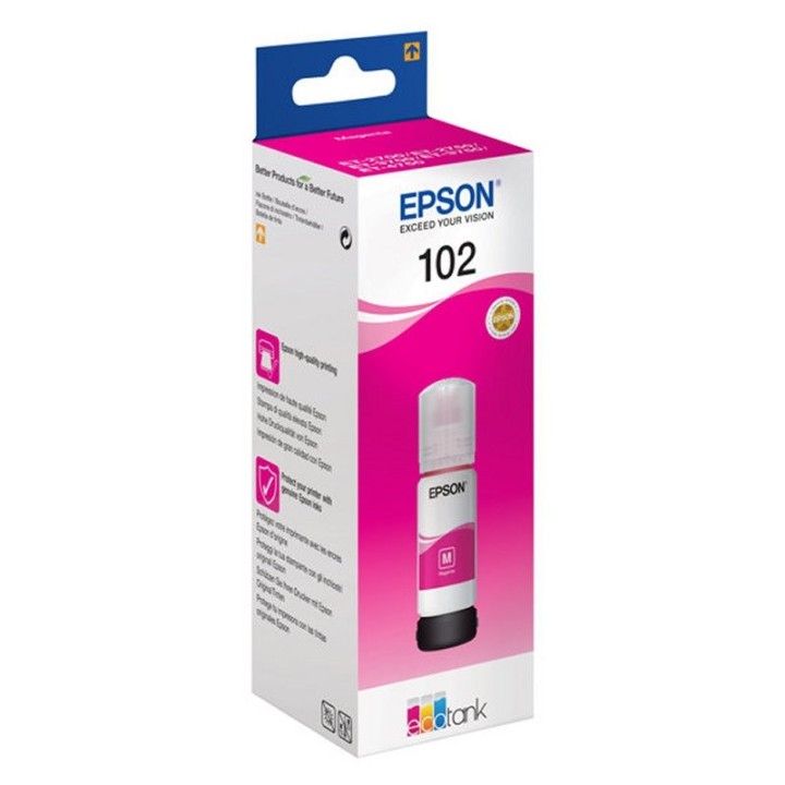 epson botella tinta ecotank 102 magenta