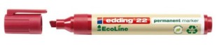 edding marcador permanente edding ecoline 22 color rojo edding 22-002